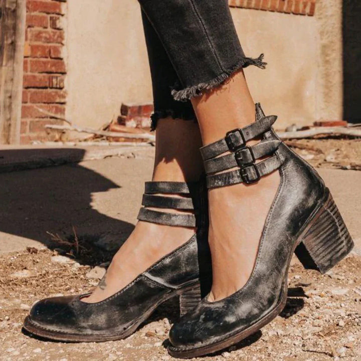 Norah™ | Scarpe con tacco vintage