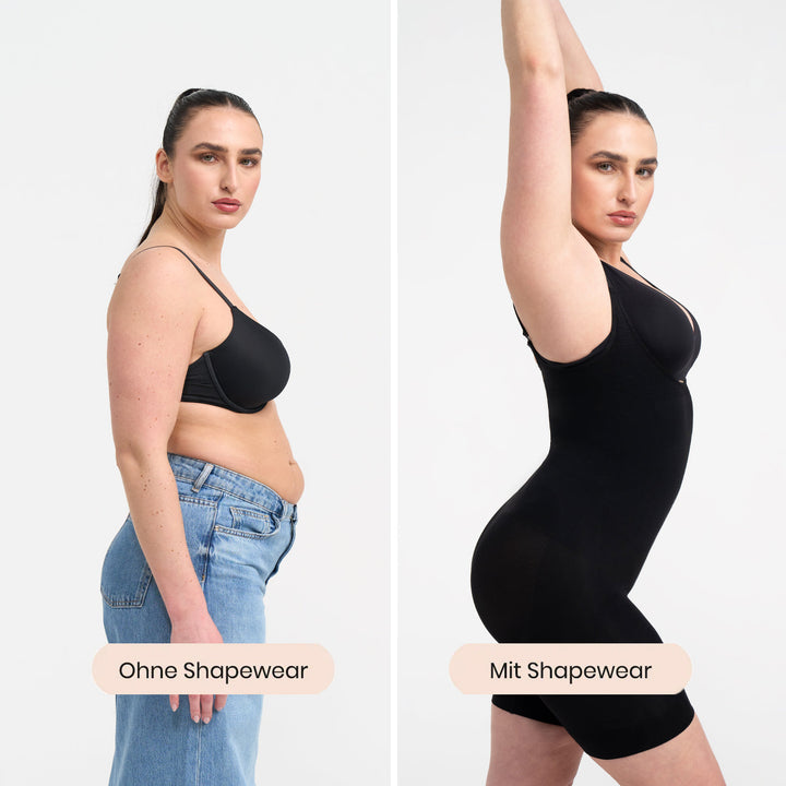 Bodysuit Sculpting Shapewear mit offener Brust - Mid Season