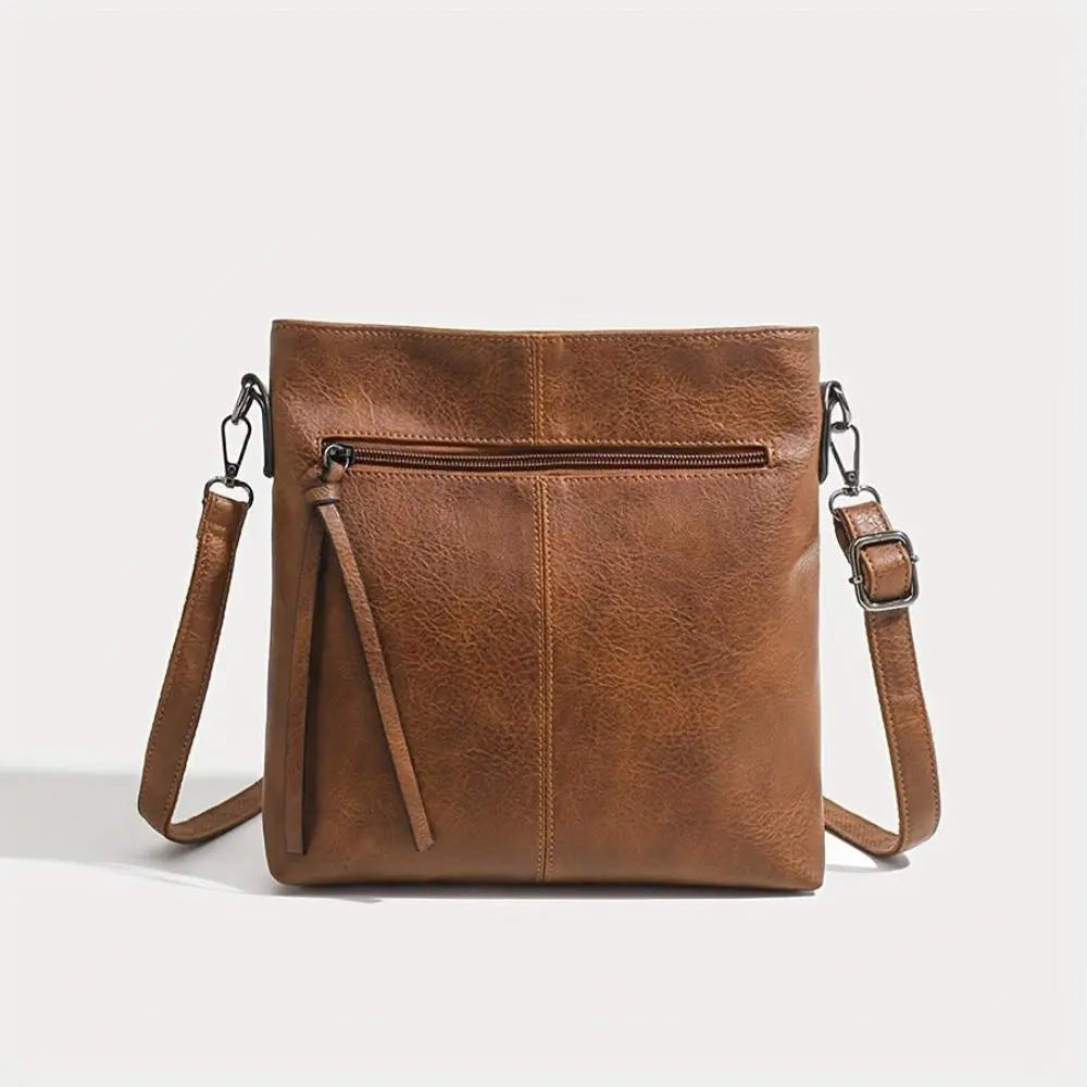 Borsa a tracolla quadrata retrò Lena