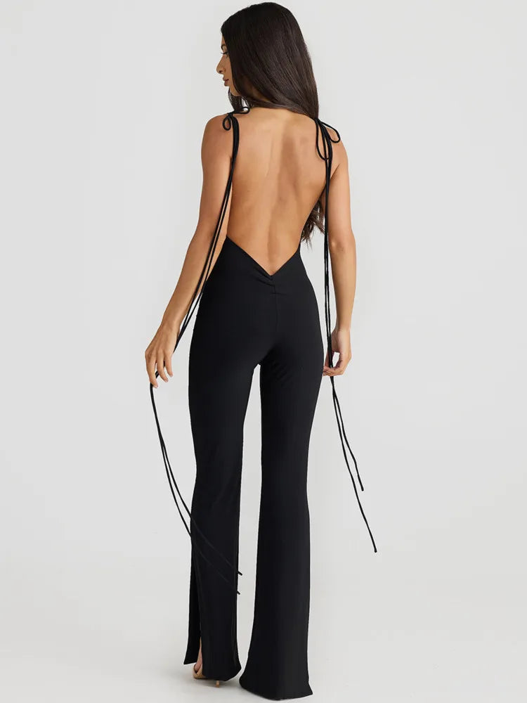 Dulsara | Backless, Sleeveless Sexy Jumpsuit