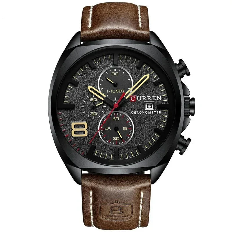 Orologio sportivo militare cronografo impermeabile