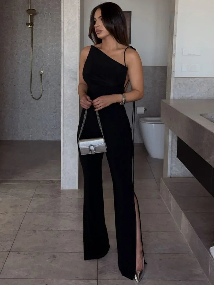 Dulsara | Backless, Sleeveless Sexy Jumpsuit