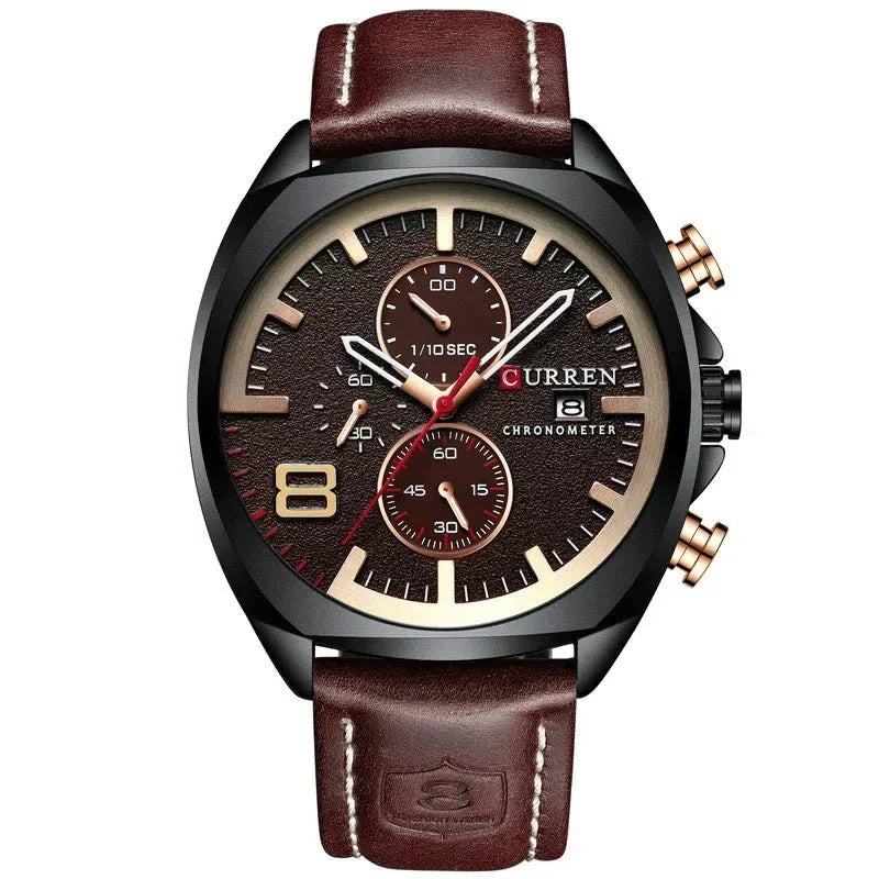 Orologio sportivo militare cronografo impermeabile