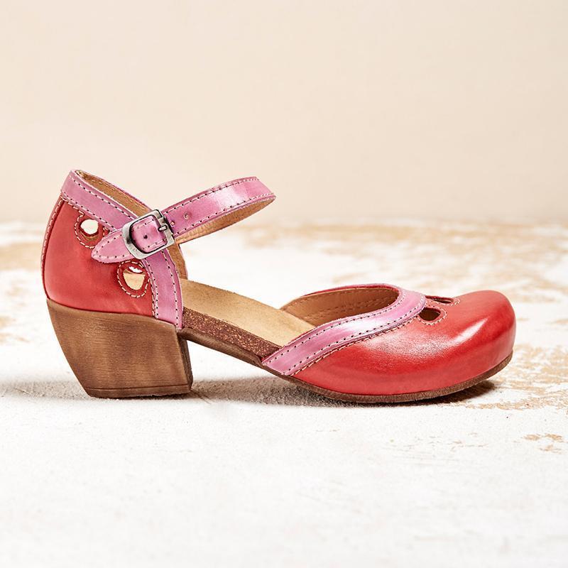 Giulia™ | Sandali ortopedici con tacco basso