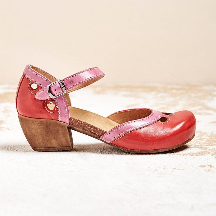 Giulia™ | Sandali ortopedici con tacco basso