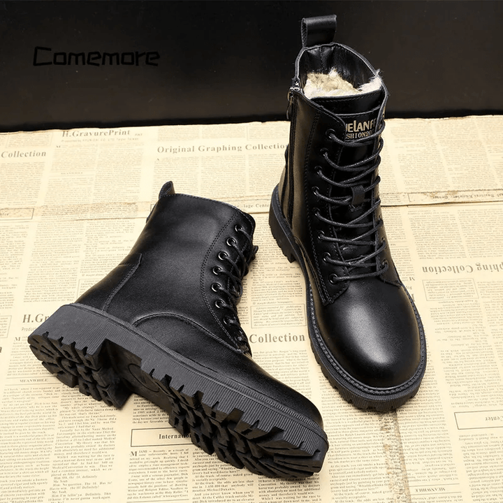 Andrea™ | Stivali in pelle nera