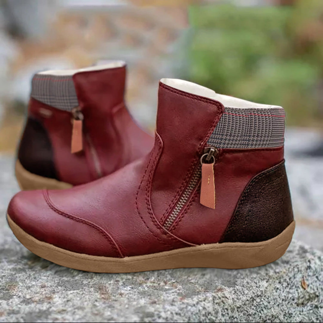Caroline™ | Stivali in pelle impermeabili con supporto per il piede