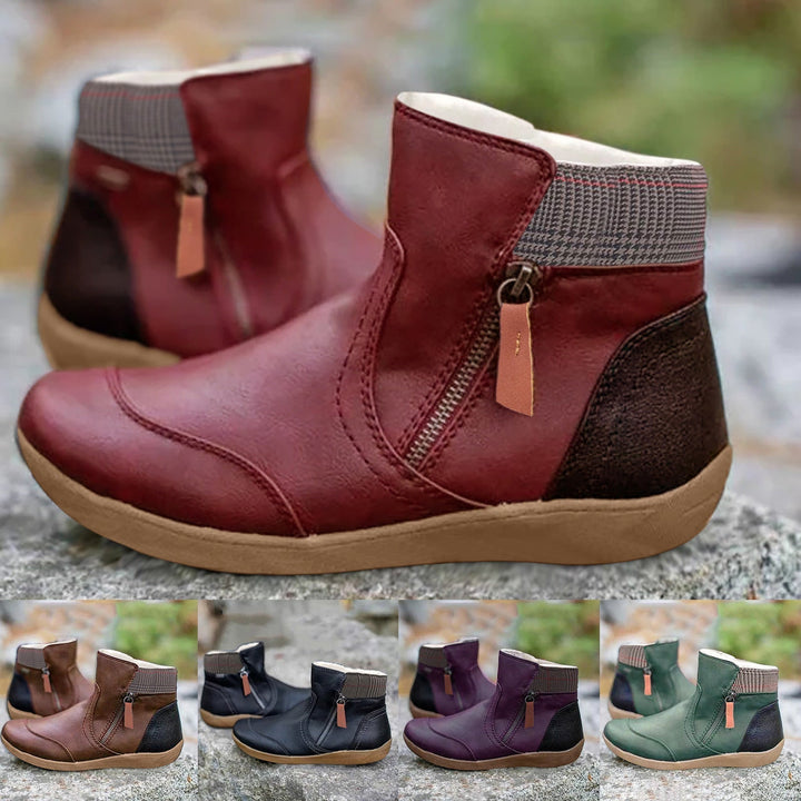 Caroline™ | Stivali in pelle impermeabili con supporto per il piede