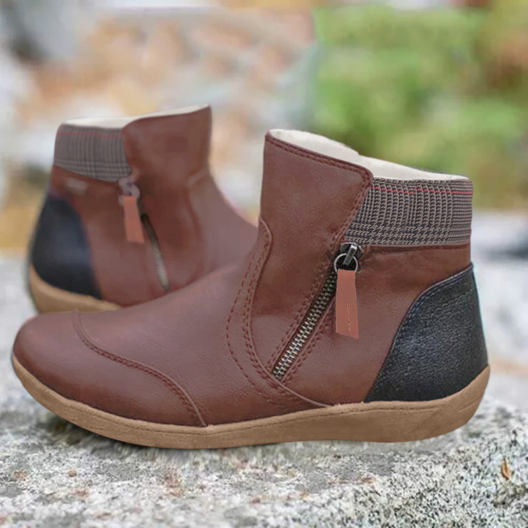 Caroline™ | Stivali in pelle impermeabili con supporto per il piede