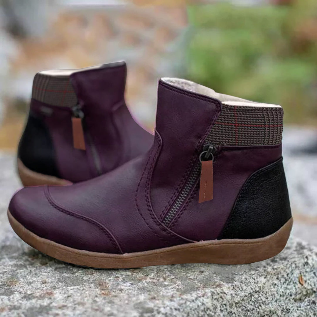 Caroline™ | Stivali in pelle impermeabili con supporto per il piede