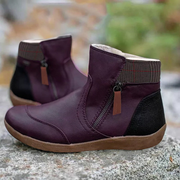 Caroline™ | Stivali in pelle impermeabili con supporto per il piede