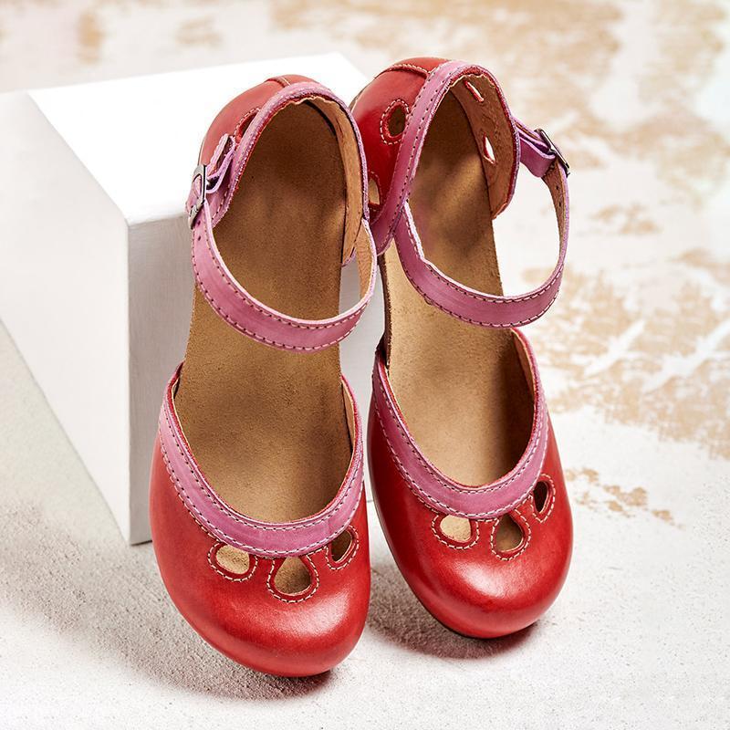 Giulia™ | Sandali ortopedici con tacco basso