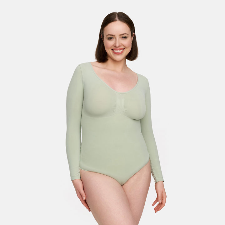Bodysuit Sculpting Shape wear Long sleeve - Mid Season
