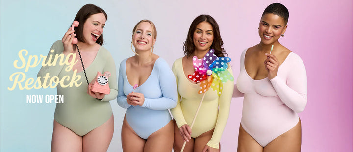 Bodysuit Sculpting Shape wear Long sleeve - Mid Season