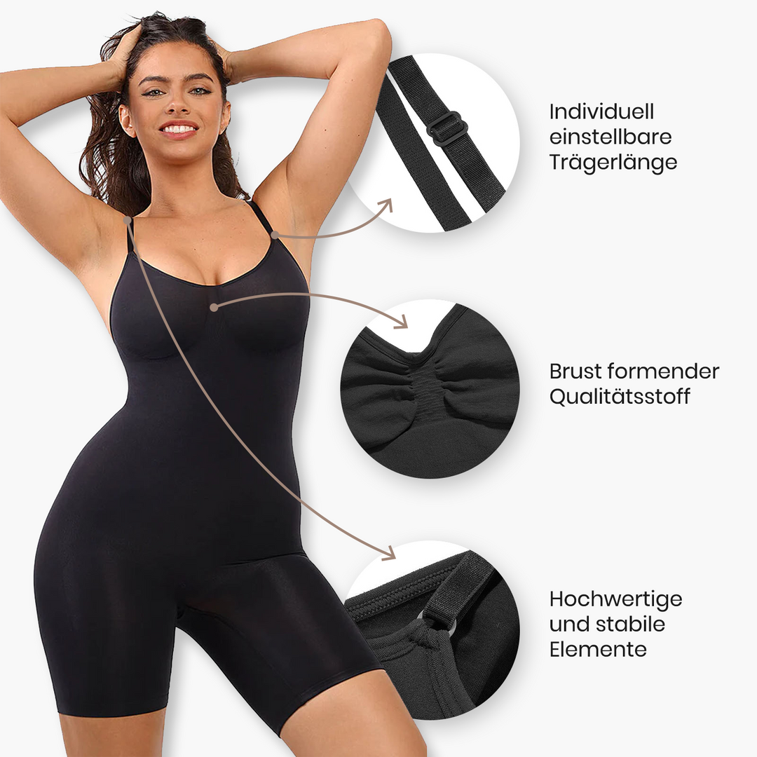 Bodysuit Sculpting Shapewear mit Shorts - Mid Season