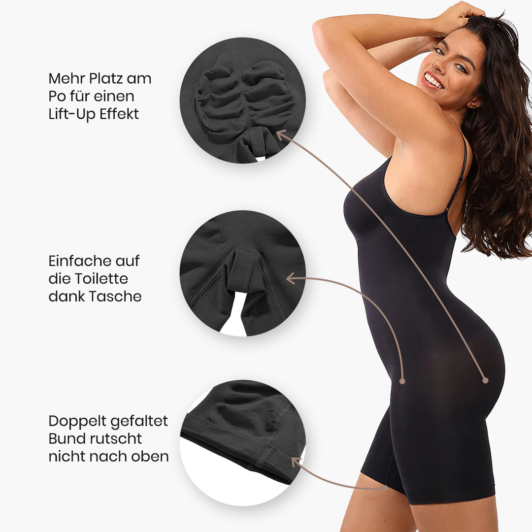 Bodysuit Sculpting Shapewear mit Shorts - Mid Season